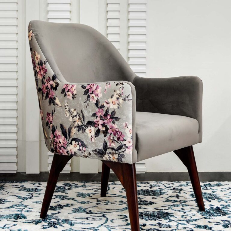 FLORAL ROYALTY ARM CHAIR